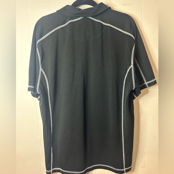 Gordon Cooper Golf, Size Xl, Mens Golf POLO, Black with white stitching - Picture 6 of 6